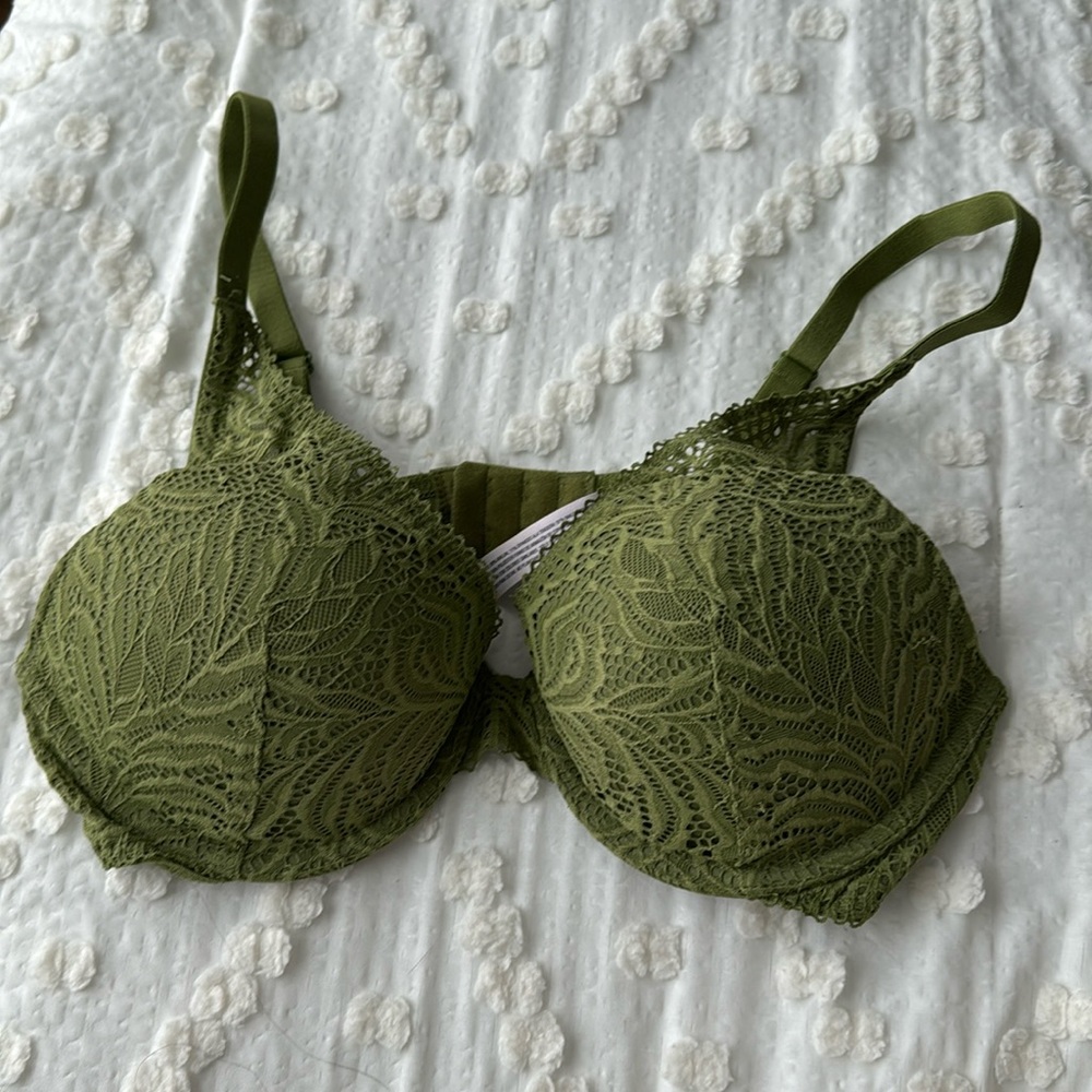 Auden push up plunge coverage underwire bra Bras 2/$20